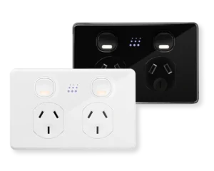 Zimi Smart Power Points, white or black options.