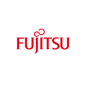 Fujitsu logo.