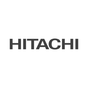 Hitachi logo.