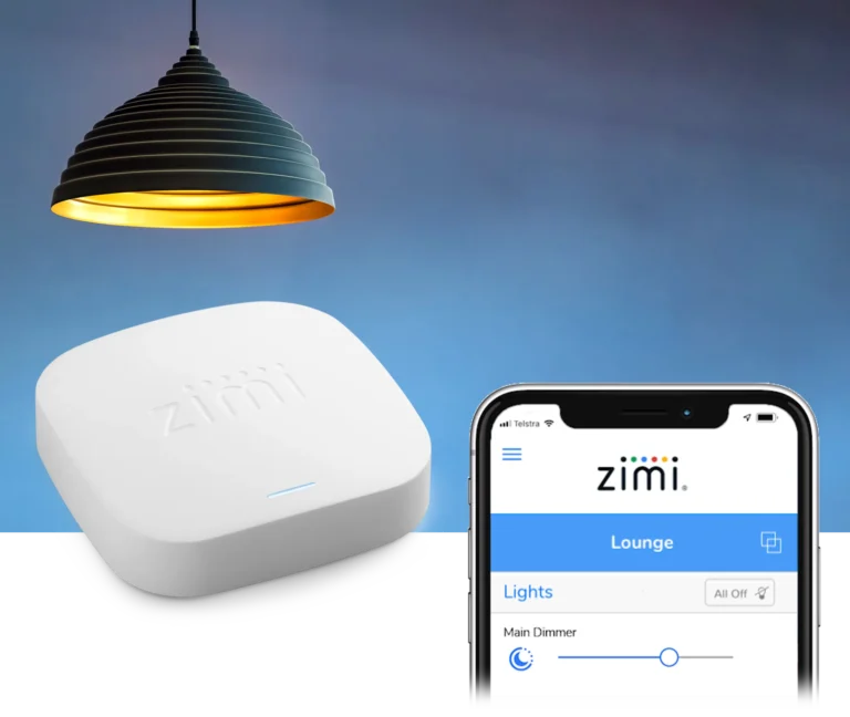 Zimi smart lighting control with app.