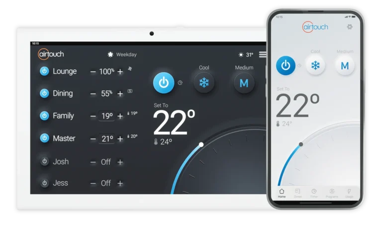 AirTouch 5 and App Control of the air conditioning feature image.