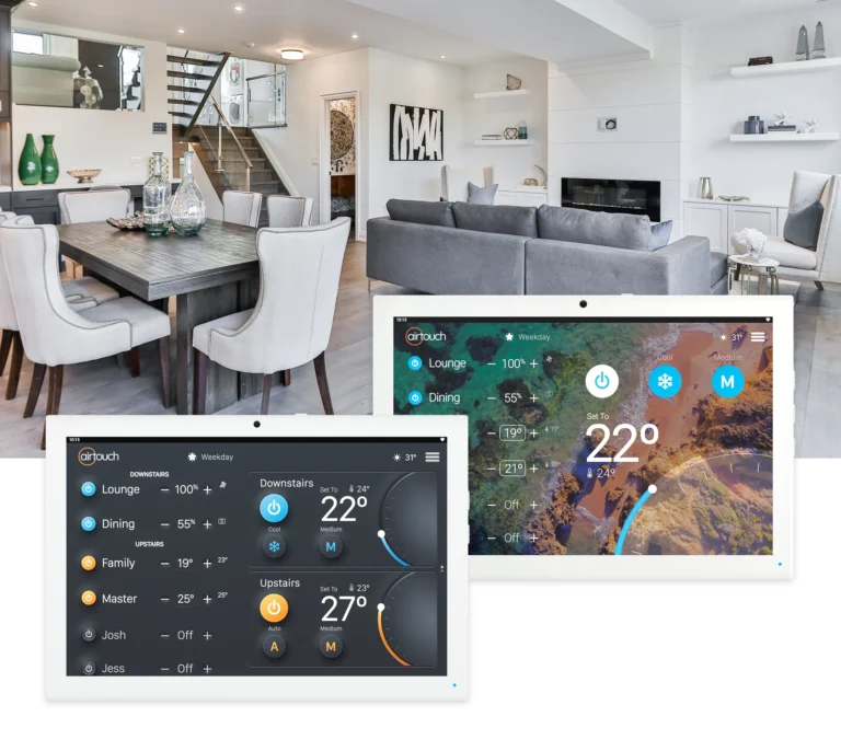 AirTouch, the smart controller for architectural homes.