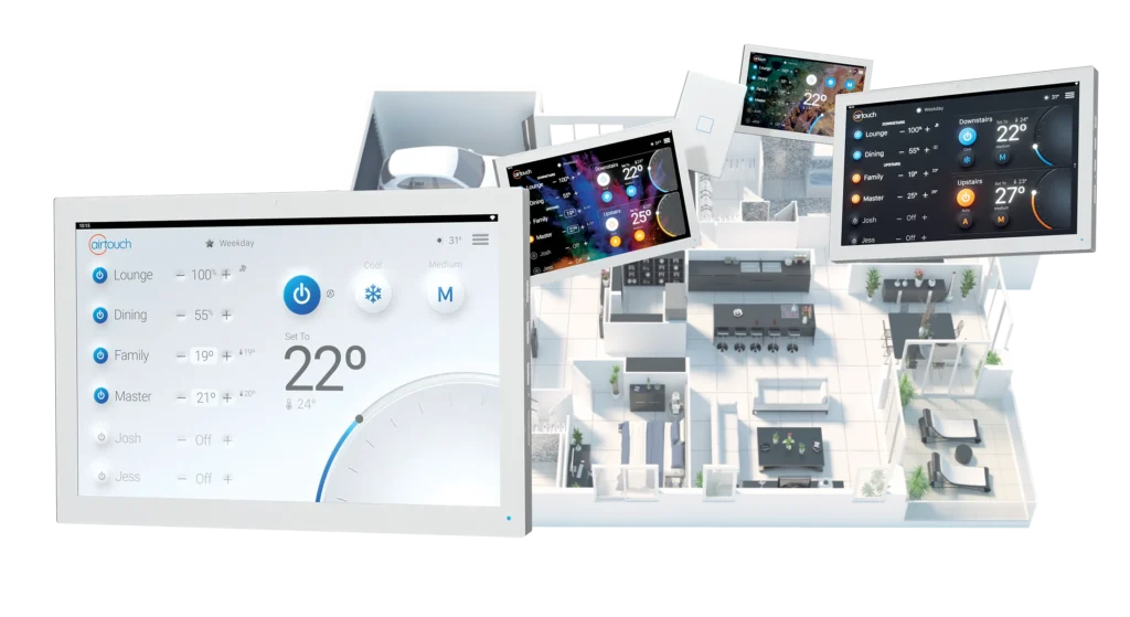 Understanding the options for smart home air conditioning controllers, our complete range.