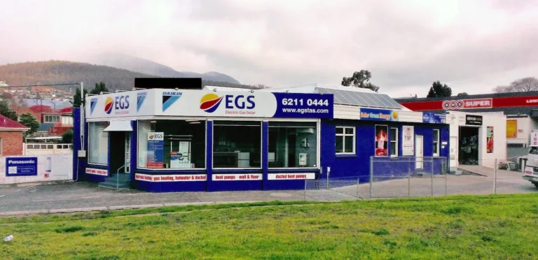 EGA storefront in Tasmania.
