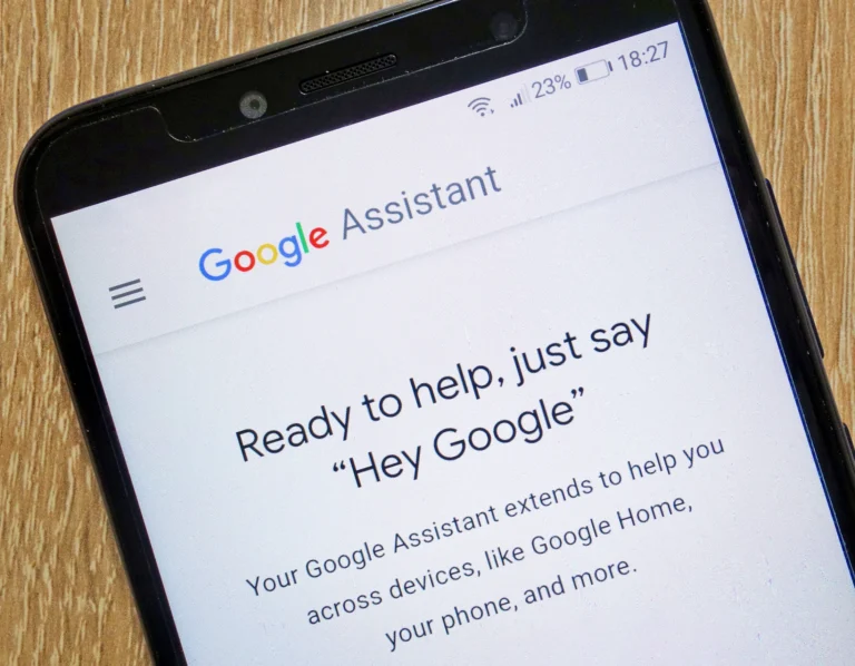 Google Assistant, ready to help. Just say Hey Google.