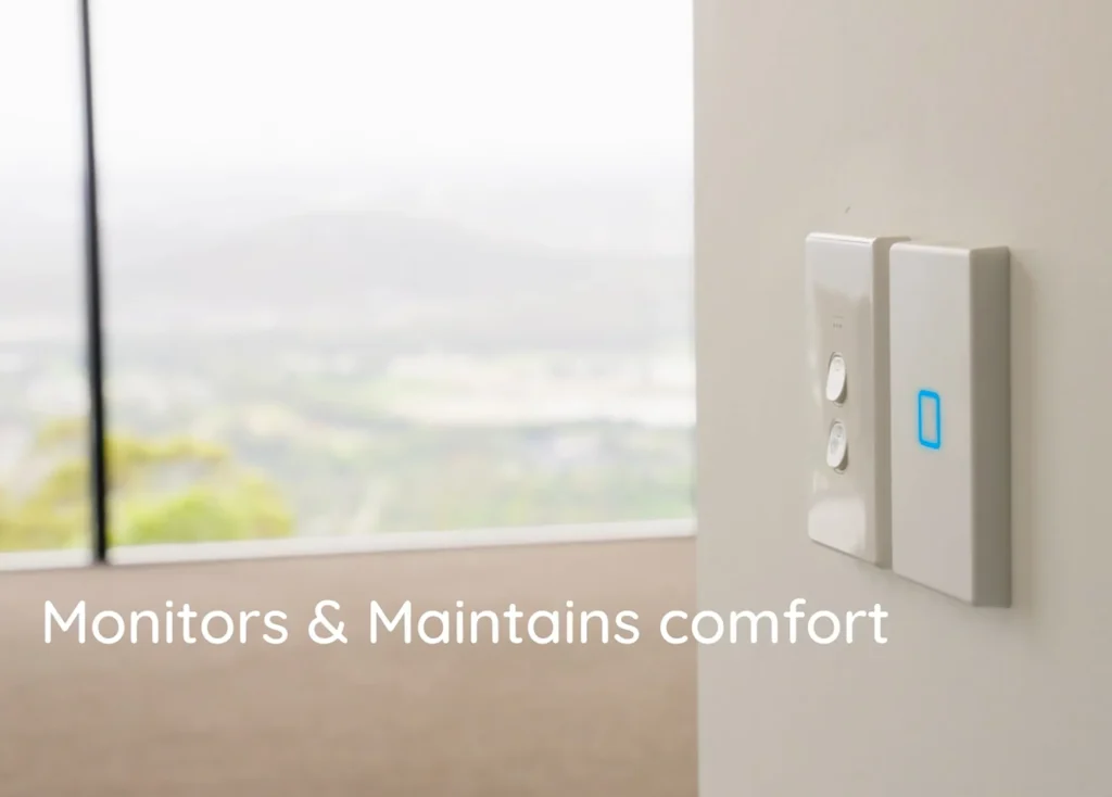 AirTouch Intelligent Temperature Sensors monitoring and maintaining comfort at Viewmoore.